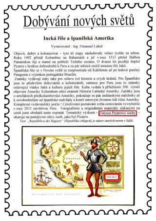 DOBÝVÁNÍ NOVÝCH SVĚTŮ, INCKÁ ŘÍŠE A ŠPANĚLSKÁ AMERIKA – list 1