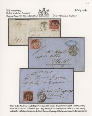 THE KINGDOM OF WÜRTTEMBERG 1857-1875 – sheet 5