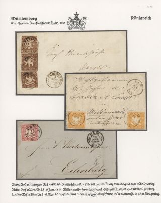 THE KINGDOM OF WÜRTTEMBERG 1857-1875 – sheet 9