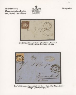 THE KINGDOM OF WÜRTTEMBERG 1857-1875 – sheet 11
