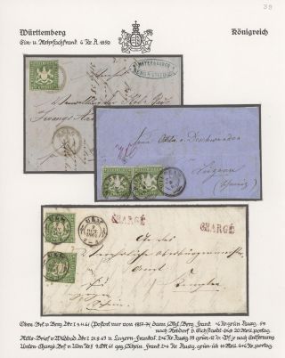 THE KINGDOM OF WÜRTTEMBERG 1857-1875 – sheet 14