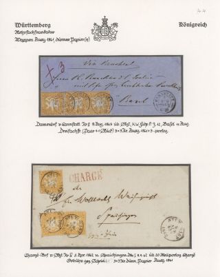 THE KINGDOM OF WÜRTTEMBERG 1857-1875 – sheet 20