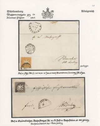 THE KINGDOM OF WÜRTTEMBERG 1857-1875 – sheet 24