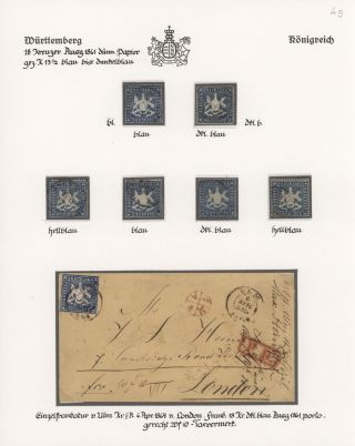 THE KINGDOM OF WÜRTTEMBERG 1857-1875 – sheet 25