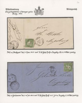 THE KINGDOM OF WÜRTTEMBERG 1857-1875 – sheet 26