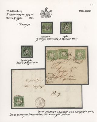 THE KINGDOM OF WÜRTTEMBERG 1857-1875 – sheet 28