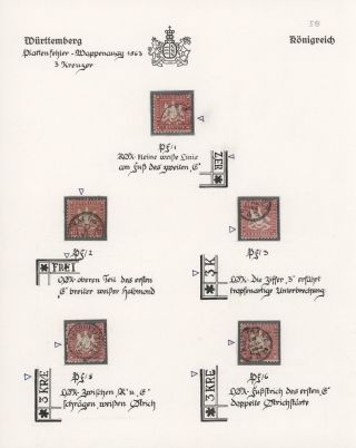 THE KINGDOM OF WÜRTTEMBERG 1857-1875 – sheet 34