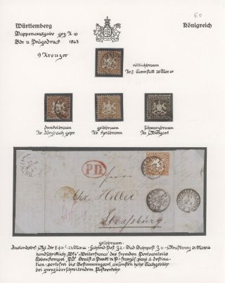 THE KINGDOM OF WÜRTTEMBERG 1857-1875 – sheet 36