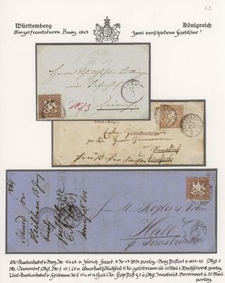 THE KINGDOM OF WÜRTTEMBERG 1857-1875 – sheet 38