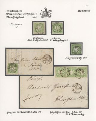 THE KINGDOM OF WÜRTTEMBERG 1857-1875 – sheet 41