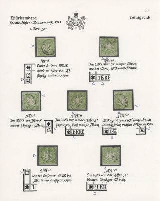 THE KINGDOM OF WÜRTTEMBERG 1857-1875 – sheet 42