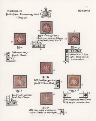 THE KINGDOM OF WÜRTTEMBERG 1857-1875 – sheet 43