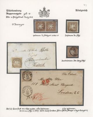 THE KINGDOM OF WÜRTTEMBERG 1857-1875 – sheet 47