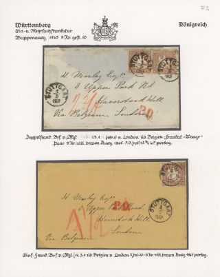THE KINGDOM OF WÜRTTEMBERG 1857-1875 – sheet 48
