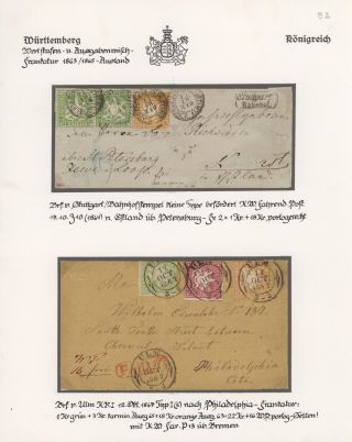 THE KINGDOM OF WÜRTTEMBERG 1857-1875 – sheet 52