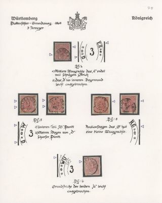 THE KINGDOM OF WÜRTTEMBERG 1857-1875 – sheet 58