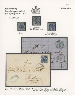 THE KINGDOM OF WÜRTTEMBERG 1857-1875 – sheet 59