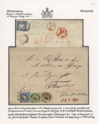 THE KINGDOM OF WÜRTTEMBERG 1857-1875 – sheet 64
