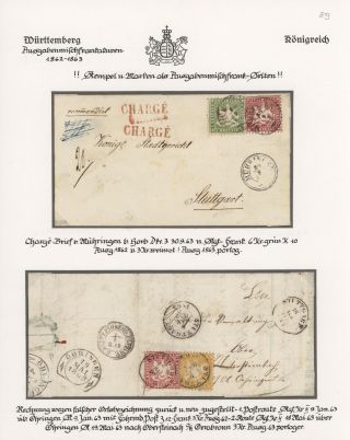 THE KINGDOM OF WÜRTTEMBERG 1857-1875 – sheet 65