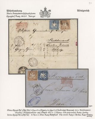 THE KINGDOM OF WÜRTTEMBERG 1857-1875 – sheet 67