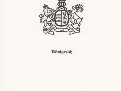 THE KINGDOM OF WÜRTTEMBERG 1857-1875