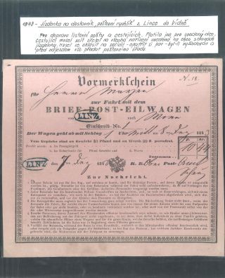 MAIL VANS AND STAGECOACHES TO 1850 – sheet 9