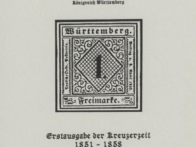 WÜRTTEMBERG - FIRST STAMP ISSUE (1851-1858)