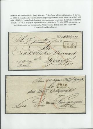 GESCHICHTE DER POST IN PRAG UND IN DEN ANGRENZENDEN STADTTEILEN (BIS 1918) – Blatt 7