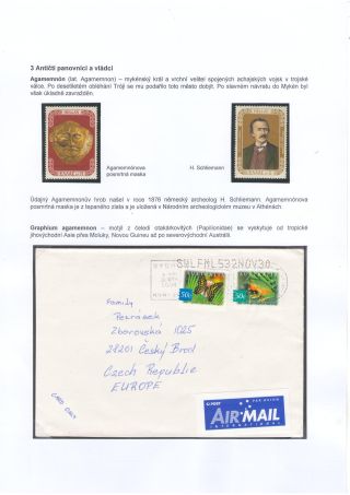MOTÝLI A MYTOLOGIE – list 9