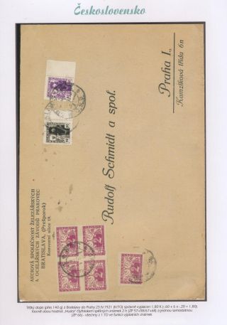 TSCHECHOSLOWAKEI - EILMARKEN 1919-20 – Blatt 31