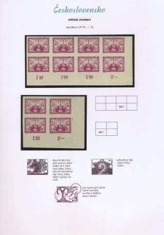 TSCHECHOSLOWAKEI - EILMARKEN 1919-20 – Blatt 32