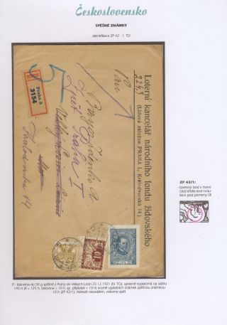 TSCHECHOSLOWAKEI - EILMARKEN 1919-20 – Blatt 75