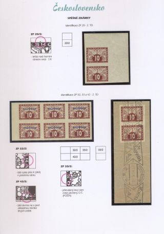 TSCHECHOSLOWAKEI - EILMARKEN 1919-20 – Blatt 77