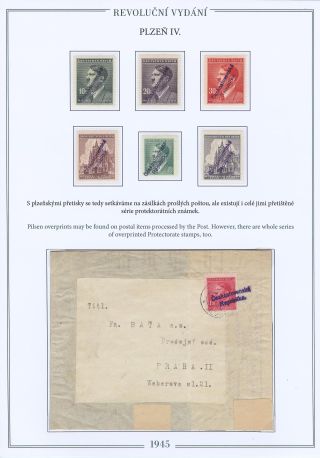 REVOLUTIONÄRMARKEN - AUSGABE IN PILSEN 1945 – Blatt 13