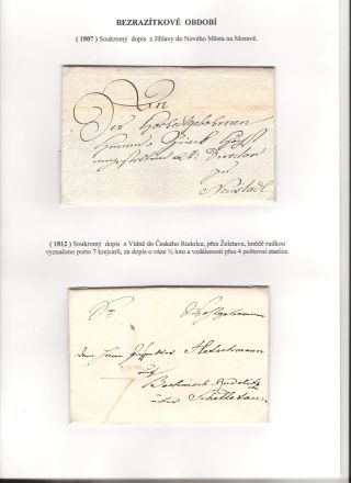 DIE GESCHICHTE DER POST IN SÜDWESTMÄHREN 1664-1918 – Blatt 8