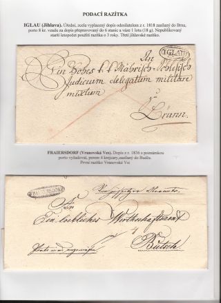 DIE GESCHICHTE DER POST IN SÜDWESTMÄHREN 1664-1918 – Blatt 11