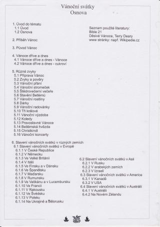 CHRISTMAS CELEBRATION – sheet 2