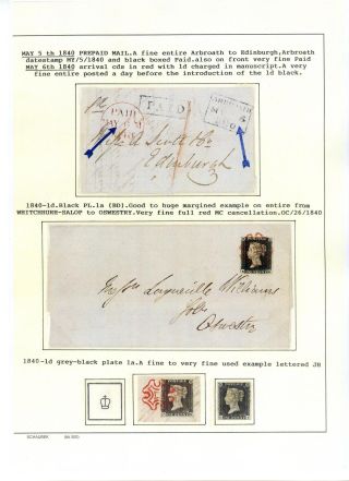 VELKÁ BRITÁNIE 1840-1870 – list 8