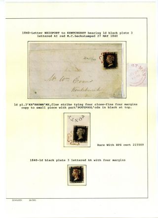 VELKÁ BRITÁNIE 1840-1870 – list 16