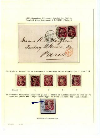 VELKÁ BRITÁNIE 1840-1870 – list 82