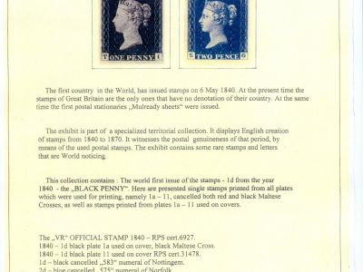 GREAT BRITAIN 1840-1870