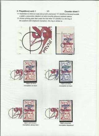 JOINT SPACE FLIGHT (CZ STAMPS STUDY) – sheet 3