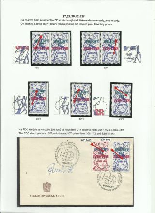 JOINT SPACE FLIGHT (CZ STAMPS STUDY) – sheet 7