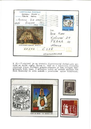 WORLD OF FOOTBALL – sheet 5