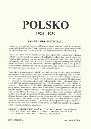 POLAND 1924-1939 – sheet 1