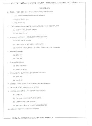 PATH FROM THE WHEELCHAIR ON THE STAGE WINNERS – sheet 2