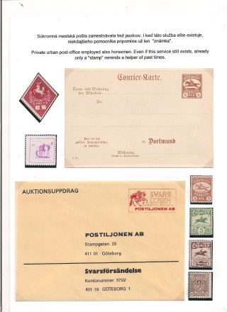PFERD IM POSTWESEN – Blatt 35