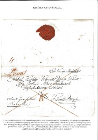 POŠTOVÁ HISTÓRIA OKRESU LEVICE – list 3