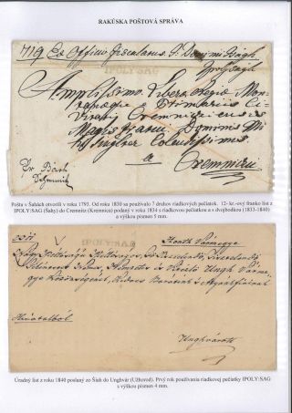 POŠTOVÁ HISTÓRIA OKRESU LEVICE – list 10