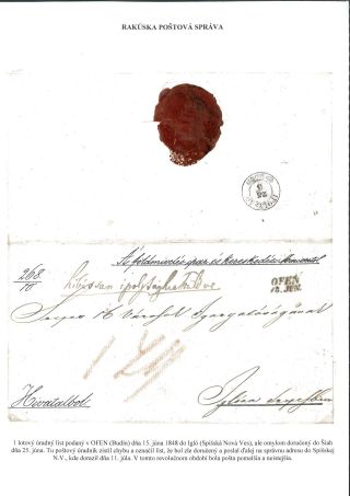 POŠTOVÁ HISTÓRIA OKRESU LEVICE – list 14